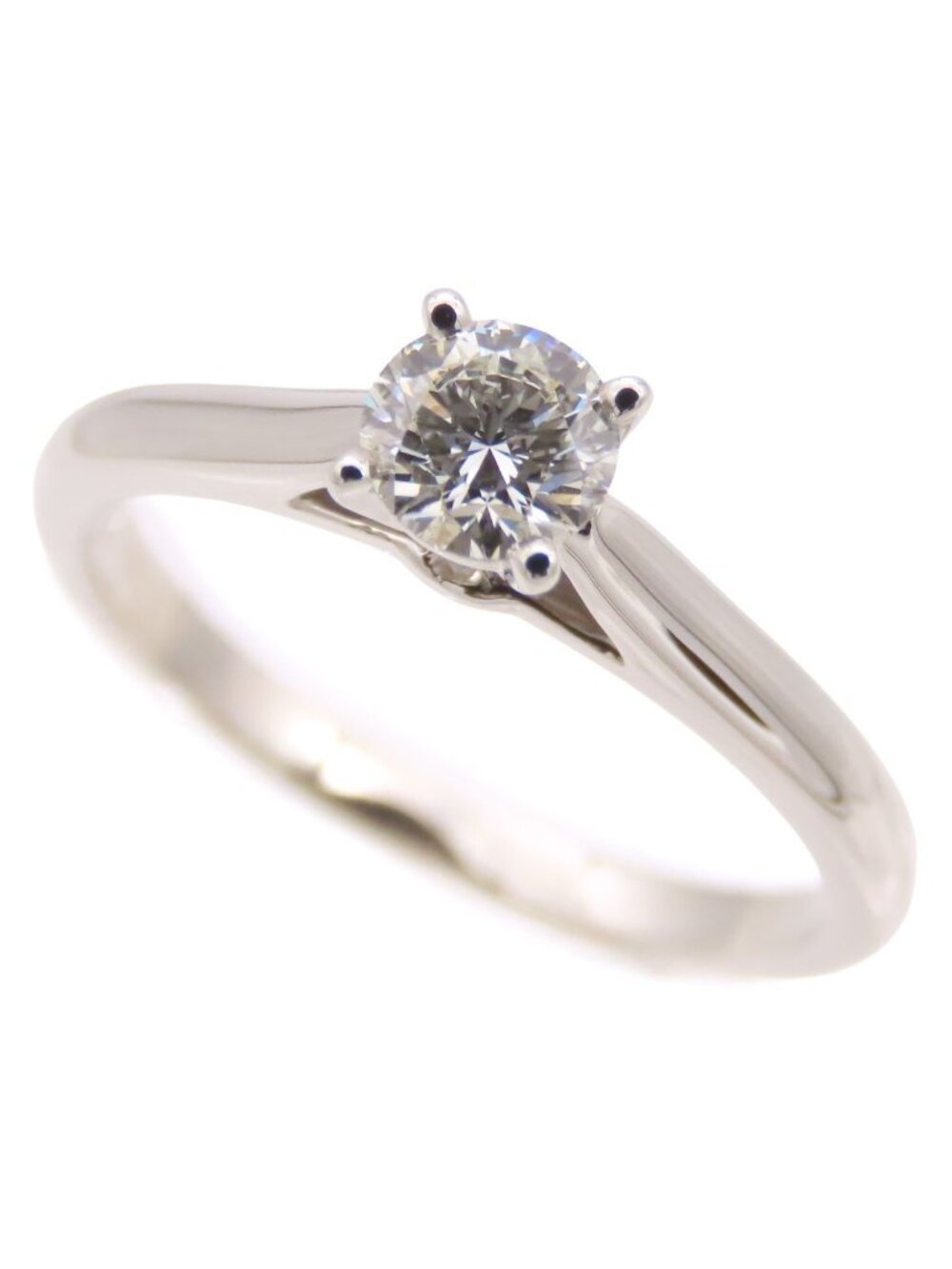 Cartier Solitaire Ring 1895 47 Platinum